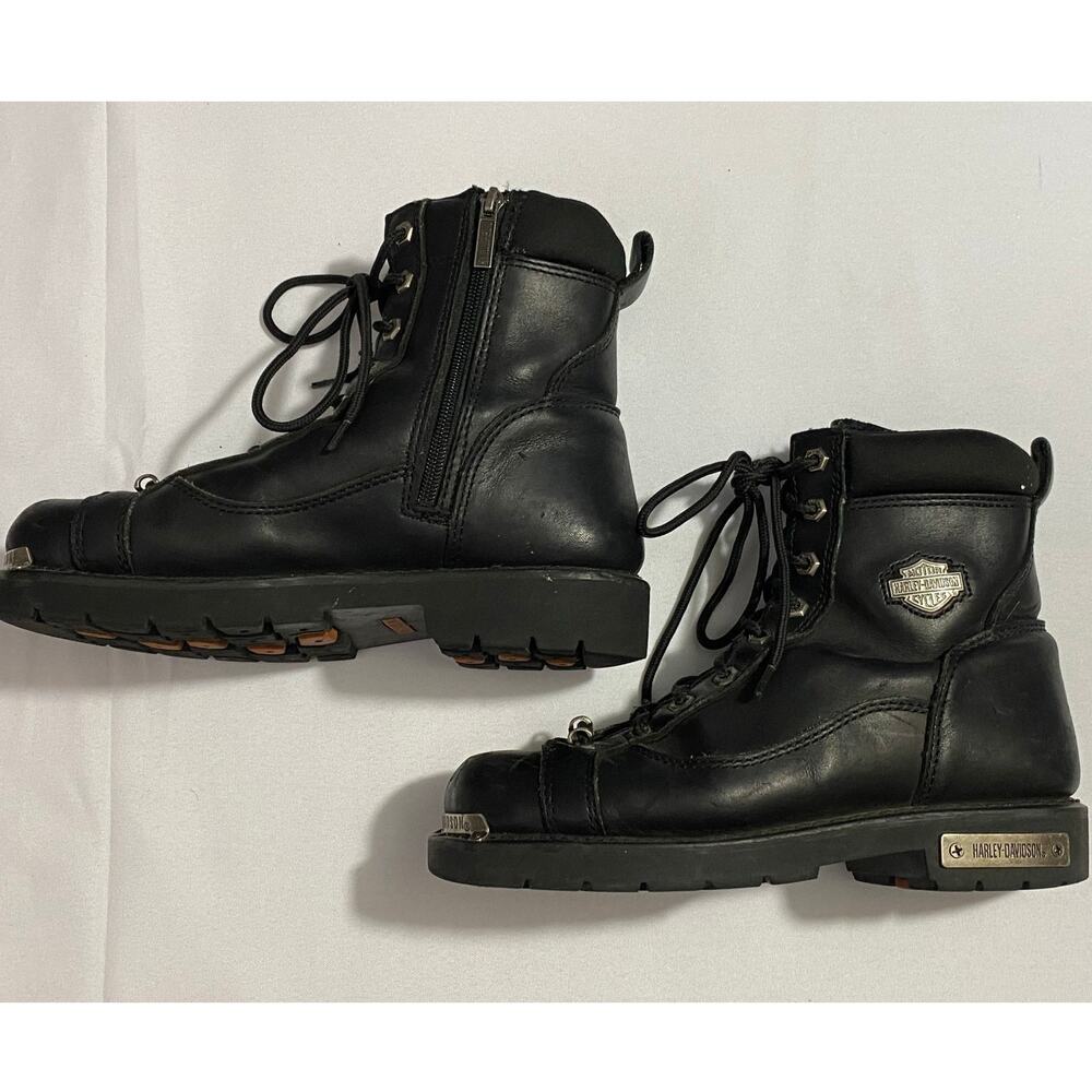 HARLEY-DAVIDSON Men’s Stealth Motorcycle Riding Boots — Size 8